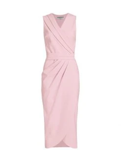 Chiara Boni La Petite Robe Jodene Draped Cocktail Dress