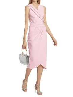 Chiara Boni La Petite Robe Jodene Draped Cocktail Dress 3 Chiara Boni La Petite Robe Jodene Draped Cocktail Dress -CHIARA BONI LA PETITE ROBE Sales unnamed file 239