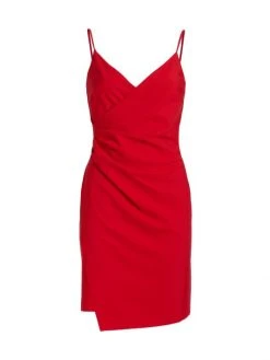 Chiara Boni La Petite Robe Sleeveless Wrap Minidress