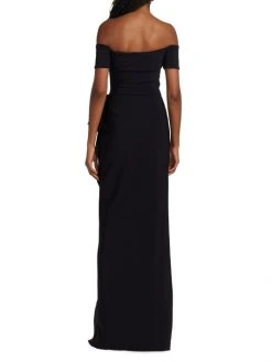 Chiara Boni La Petite Robe Mirla Draped Off-The-Shoulder Gown -CHIARA BONI LA PETITE ROBE Sales unnamed file 260