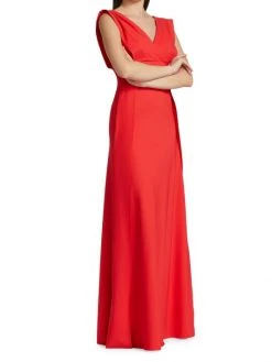 Chiara Boni La Petite Robe Shayra V-Neck Gown 4 Chiara Boni La Petite Robe Shayra V-Neck Gown -CHIARA BONI LA PETITE ROBE Sales unnamed file 280