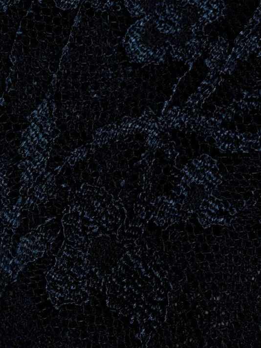 Chiara Boni La Petite Robe Lien Collared Lace Long-Sleeve Gown 9 Chiara Boni La Petite Robe Lien Collared Lace Long-Sleeve Gown - Image 7