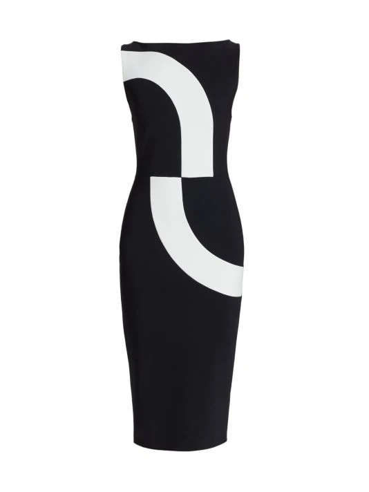 Chiara Boni La Petite Robe Monica Boatneck Cocktail Dress 3 Chiara Boni La Petite Robe Monica Boatneck Cocktail Dress