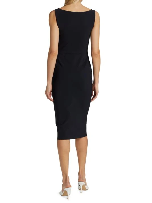 Chiara Boni La Petite Robe Monica Boatneck Cocktail Dress 7 Chiara Boni La Petite Robe Monica Boatneck Cocktail Dress - Image 5