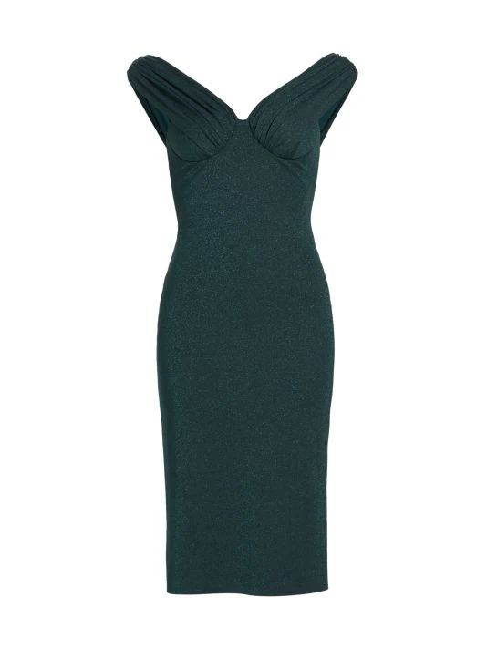 Chiara Boni La Petite Robe Sparkly Body-Con Cocktail Dress 3 Chiara Boni La Petite Robe Sparkly Body-Con Cocktail Dress