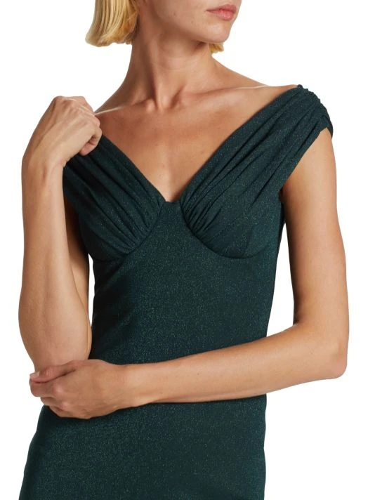 Chiara Boni La Petite Robe Sparkly Body-Con Cocktail Dress 8 Chiara Boni La Petite Robe Sparkly Body-Con Cocktail Dress - Image 6