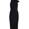 Chiara Boni La Petite Robe Yumette Tie Neck Midi-Dress 1 Chiara Boni La Petite Robe Yumette Tie Neck Midi-Dress -CHIARA BONI LA PETITE ROBE Sales unnamed file 323