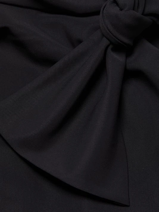 Chiara Boni La Petite Robe Yumette Tie Neck Midi-Dress 9 Chiara Boni La Petite Robe Yumette Tie Neck Midi-Dress - Image 7