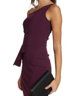 Chiara Boni La Petite Robe Zulema One-Shoulder Peplum Dress 14 Chiara Boni La Petite Robe Zulema One-Shoulder Peplum Dress -CHIARA BONI LA PETITE ROBE Sales unnamed file 342