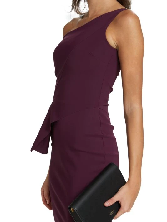 Chiara Boni La Petite Robe Zulema One-Shoulder Peplum Dress 8 Chiara Boni La Petite Robe Zulema One-Shoulder Peplum Dress - Image 6