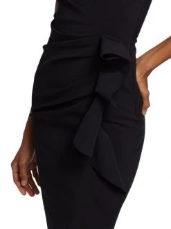 Chiara Boni La Petite Robe Silveria Draped Off-The-Shoulder Dress 7 Chiara Boni La Petite Robe Silveria Draped Off-The-Shoulder Dress -CHIARA BONI LA PETITE ROBE Sales unnamed file 380