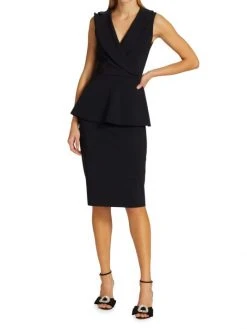Chiara Boni La Petite Robe Dominietta Peplum Bodycon Dress 10 Chiara Boni La Petite Robe Dominietta Peplum Bodycon Dress -CHIARA BONI LA PETITE ROBE Sales unnamed file 408