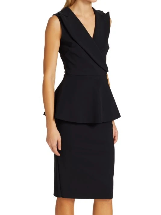 Chiara Boni La Petite Robe Dominietta Peplum Bodycon Dress 6 Chiara Boni La Petite Robe Dominietta Peplum Bodycon Dress - Image 4