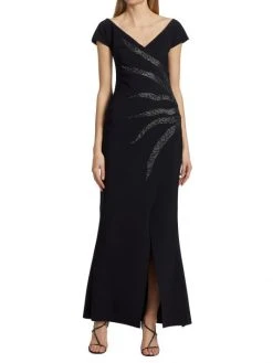 Chiara Boni La Petite Robe Suyalette Embellished Gown -CHIARA BONI LA PETITE ROBE Sales unnamed file 428