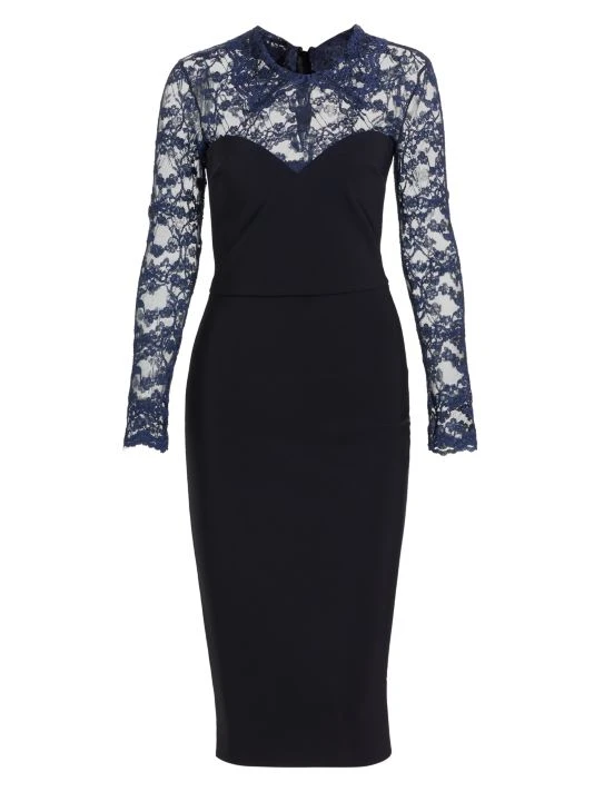 Chiara Boni La Petite Robe Lace Body-Con Cocktail Dress 3 Chiara Boni La Petite Robe Lace Body-Con Cocktail Dress