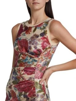 Chiara Boni La Petite Robe Malulira Floral Sequin Tank Dress 14 Chiara Boni La Petite Robe Malulira Floral Sequin Tank Dress -CHIARA BONI LA PETITE ROBE Sales unnamed file 446