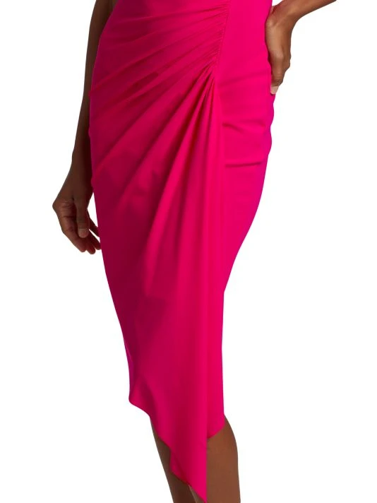 Chiara Boni La Petite Robe Draped Asymmetric Minidress 8 Chiara Boni La Petite Robe Draped Asymmetric Minidress - Image 6