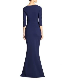 Chiara Boni La Petite Robe Kate Slit-Detail Boatneck Gown Magenta 13 Chiara Boni La Petite Robe Kate Slit-Detail Boatneck Gown Magenta -CHIARA BONI LA PETITE ROBE Sales unnamed file 52