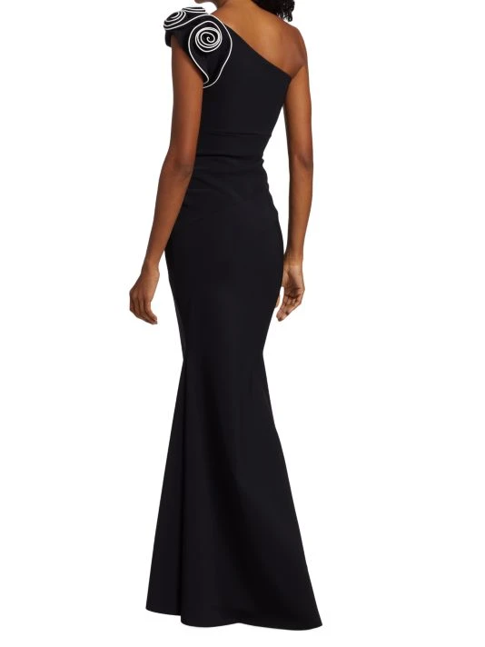 Chiara Boni La Petite Robe Karumanta One-Shoulder Mermaid Gown 7 Chiara Boni La Petite Robe Karumanta One-Shoulder Mermaid Gown - Image 5