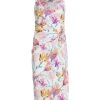 Chiara Boni La Petite Robe Floral Knotted Waist Dress