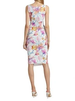 Chiara Boni La Petite Robe Floral Knotted Waist Dress 13 Chiara Boni La Petite Robe Floral Knotted Waist Dress -CHIARA BONI LA PETITE ROBE Sales unnamed file 527