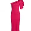 Chiara Boni La Petite Robe Aleece One-Shoulder Ruffle Sheath 2 Chiara Boni La Petite Robe Aleece One-Shoulder Ruffle Sheath -CHIARA BONI LA PETITE ROBE Sales unnamed file 537