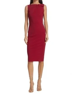 Chiara Boni La Petite Robe Gathered Midi Sheath Dress -CHIARA BONI LA PETITE ROBE Sales unnamed file 553