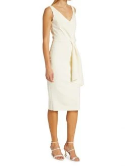 Chiara Boni La Petite Robe Yoko Draped Midi Dress 12 Chiara Boni La Petite Robe Yoko Draped Midi Dress -CHIARA BONI LA PETITE ROBE Sales unnamed file 568