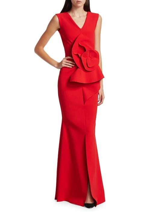 unnamed-file-591.jpg Chiara Boni La Petite Robe Ebeline Rosette Detail Gown -CHIARA BONI LA PETITE ROBE Sales unnamed file 591