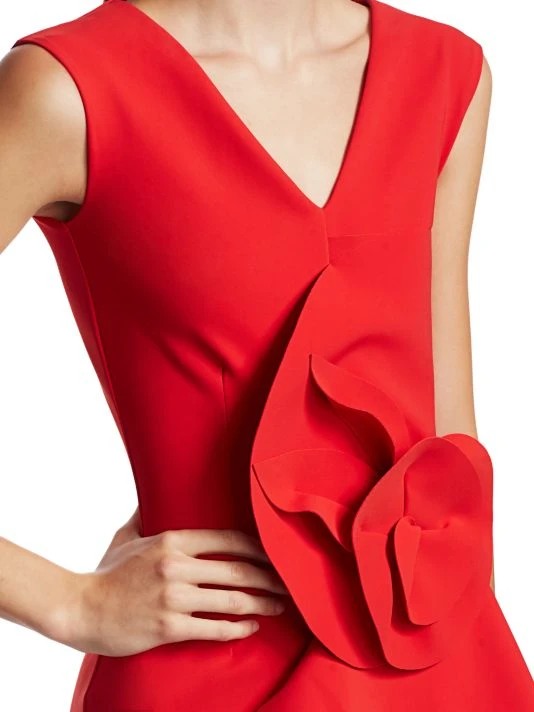 unnamed-file-595.jpg Chiara Boni La Petite Robe Ebeline Rosette Detail Gown -CHIARA BONI LA PETITE ROBE Sales unnamed file 595