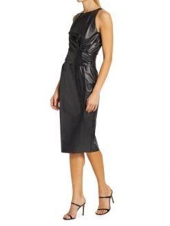 Chiara Boni La Petite Robe Camelissma Gathered Bodycon Dress -CHIARA BONI LA PETITE ROBE Sales unnamed file 600