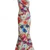 Chiara Boni La Petite Robe Painterly Floral One-Shoulder Gown 2 Chiara Boni La Petite Robe Painterly Floral One-Shoulder Gown -CHIARA BONI LA PETITE ROBE Sales unnamed file 611
