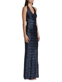 Chiara Boni La Petite Robe Lisi Paillette-Embroidered Gown 12 Chiara Boni La Petite Robe Lisi Paillette-Embroidered Gown -CHIARA BONI LA PETITE ROBE Sales unnamed file 635