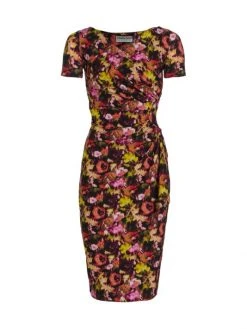 Chiara Boni La Petite Robe Charisse Floral Cocktail Dress