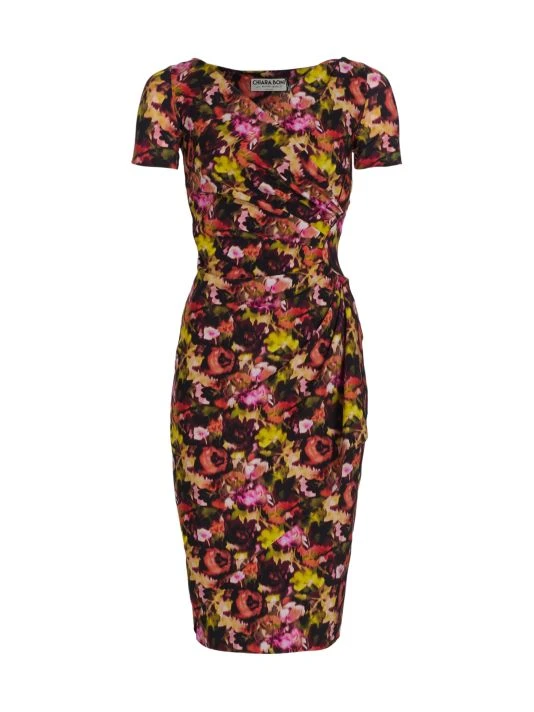 Chiara Boni La Petite Robe Charisse Floral Cocktail Dress 3 Chiara Boni La Petite Robe Charisse Floral Cocktail Dress