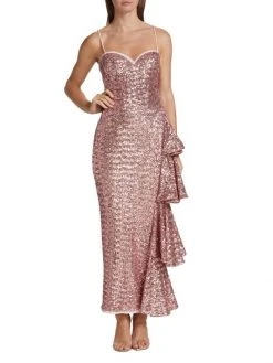 Chiara Boni La Petite Robe Gussie Paillette Ruffle Gown 10 Chiara Boni La Petite Robe Gussie Paillette Ruffle Gown -CHIARA BONI LA PETITE ROBE Sales unnamed file 647