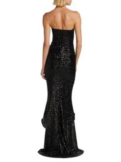 Chiara Boni La Petite Robe Sequined Strapless Gown -CHIARA BONI LA PETITE ROBE Sales unnamed file 664
