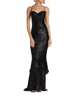 Chiara Boni La Petite Robe Sequined Strapless Gown -CHIARA BONI LA PETITE ROBE Sales unnamed file 665