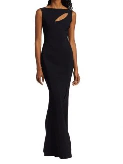 Chiara Boni La Petite Robe Karida Cut-Out Sleeveless Gown -CHIARA BONI LA PETITE ROBE Sales unnamed file 677