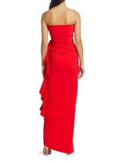 Chiara Boni La Petite Robe Nyaveth Long Column Dress White -CHIARA BONI LA PETITE ROBE Sales unnamed file 68