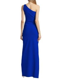 Chiara Boni La Petite Robe Lianette One-Shoulder Embellished Gown -CHIARA BONI LA PETITE ROBE Sales unnamed file 686
