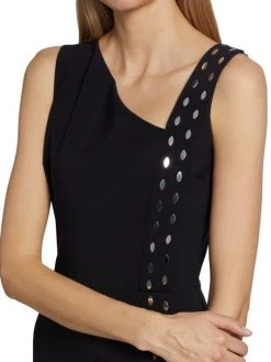 Chiara Boni La Petite Robe Cibeless Embellished Asymmetric-Neckline Gown<br> -CHIARA BONI LA PETITE ROBE Sales unnamed file 701