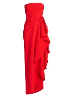 Chiara Boni La Petite Robe Nyaveth Long Column Dress White -CHIARA BONI LA PETITE ROBE Sales unnamed file 72