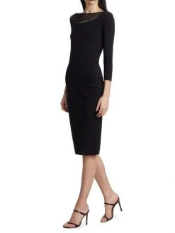 Chiara Boni La Petite Robe Libia Illusion Bodycon Midi Dress 12 Chiara Boni La Petite Robe Libia Illusion Bodycon Midi Dress -CHIARA BONI LA PETITE ROBE Sales unnamed file 727