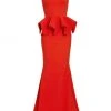 Chiara Boni La Petite Robe Eden Ruffle Waist Gown 1 Chiara Boni La Petite Robe Eden Ruffle Waist Gown -CHIARA BONI LA PETITE ROBE Sales unnamed file 731