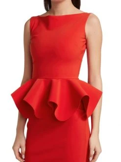 Chiara Boni La Petite Robe Eden Ruffle Waist Gown 14 Chiara Boni La Petite Robe Eden Ruffle Waist Gown -CHIARA BONI LA PETITE ROBE Sales unnamed file 736