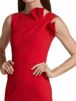 Chiara Boni La Petite Robe Sondra Bow-Embellished Gown -CHIARA BONI LA PETITE ROBE Sales unnamed file 777