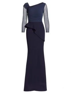 Chiara Boni La Petite Robe Rippy Illusion Gown Iris 6 Chiara Boni La Petite Robe Rippy Illusion Gown Iris -CHIARA BONI LA PETITE ROBE Sales unnamed file 794