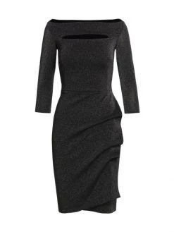 Chiara Boni La Petite Robe Kate Metallic Minidress