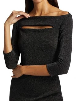 Chiara Boni La Petite Robe Kate Metallic Minidress 14 Chiara Boni La Petite Robe Kate Metallic Minidress -CHIARA BONI LA PETITE ROBE Sales unnamed file 814